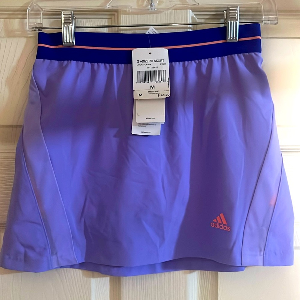 NWT Girls Adidas Adizero Tennis Skirt